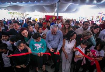 Gobernador Rocha inaugura Feria por La Paz en Culiacán, organizada por la SSyPC Federal