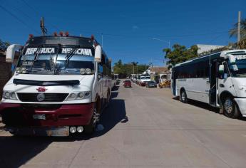 Transportistas analizan aumentar tarifa del transporte urbano en Sinaloa este año