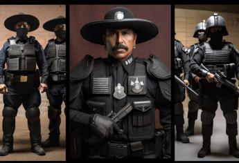 Policías de Sinaloa: así se verían en 600 años, según la Inteligencia Artificial | FOTOS