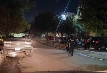 Balean a una persona en un violento asalto en Alturas del Sur, Culiacán