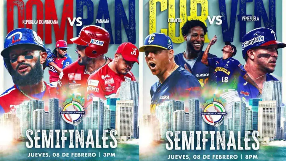 Las semifinales inician este 8 de febrero. FOTO: Serie del Caribe