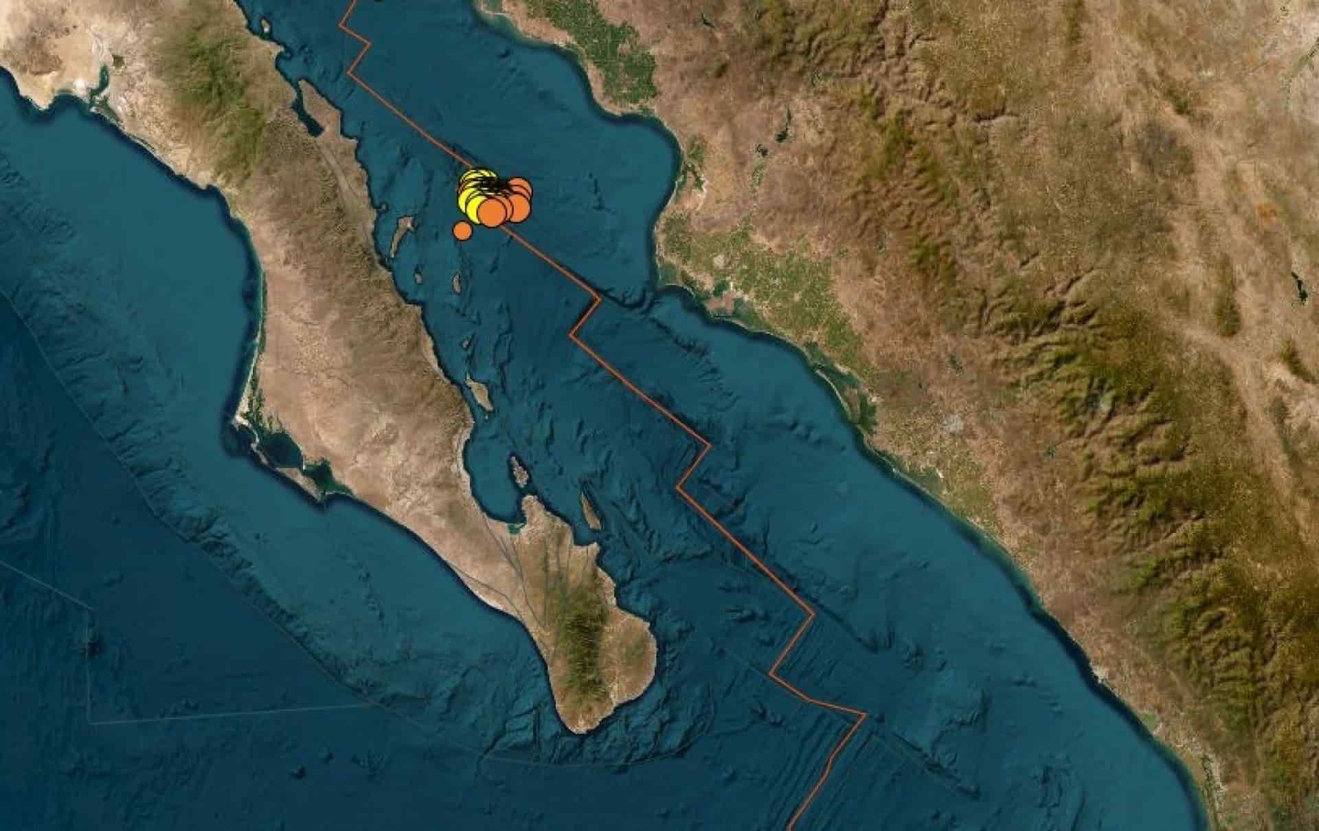 FOTO: Gráfica de los sismos.