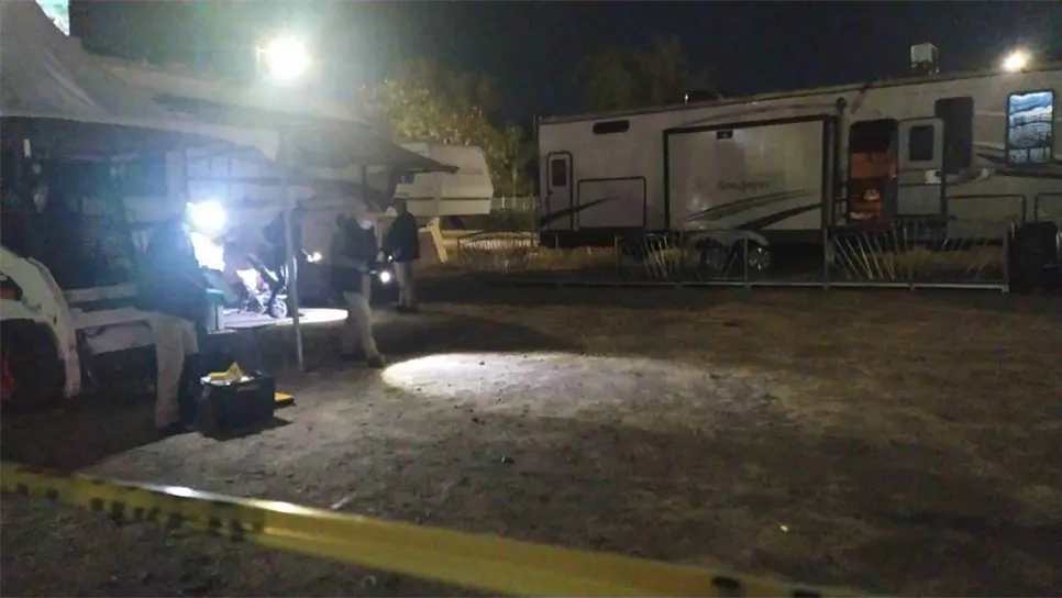 El ataque se registró en los patios del circo.