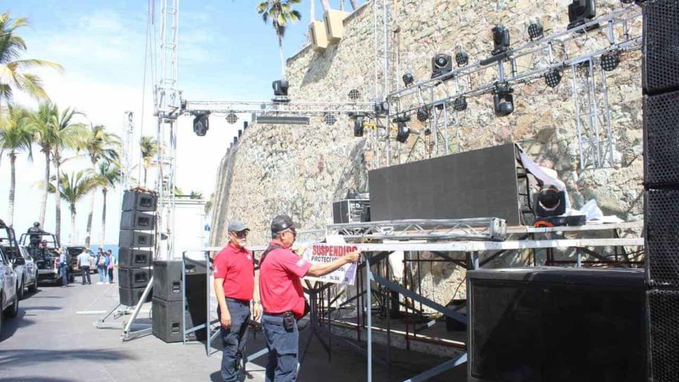 Protección Civil intensifica medidas de seguridad en Olas Altas de Mazatlán