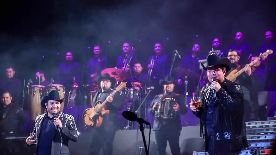 Ambos artistas son de lo mejor del regional mexicano. FOTO: Luz Noticias