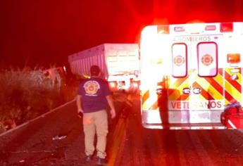 Motociclista pierde la vida tras impactarse en la Carretera Mazatlán-Culiacán