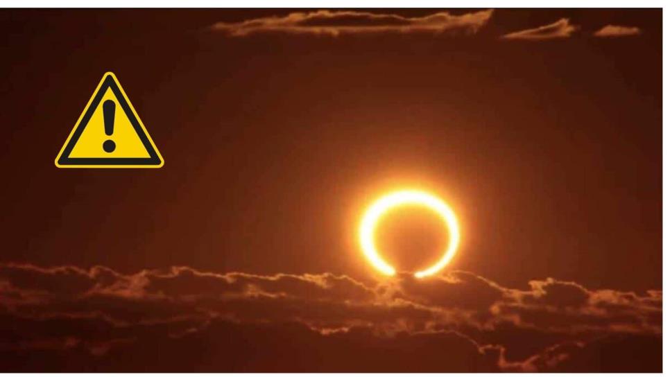 Eclipse Total de Sol:  Llaman a no mirar directamente al sol en Mazatlán el día del fenómeno