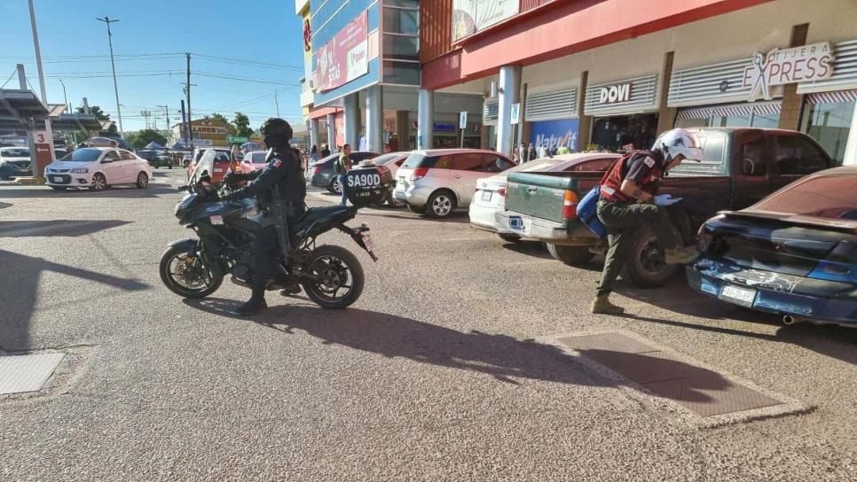 Solitario sujeto asalta una tienda en la zona sur de Culiacán
