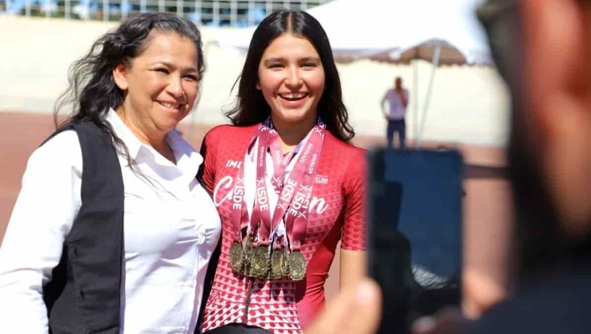 La ciclista fue de lo más destacado de la delegación. FOTO: ISDE