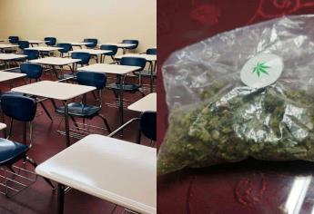 Encuentran una bolsa con mariguana en una primaria de Los Mochis