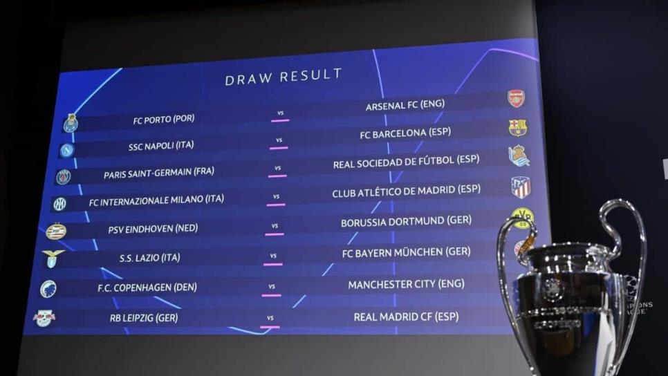 Champions League: Horarios y canales para ver la ida de los 8vos de final