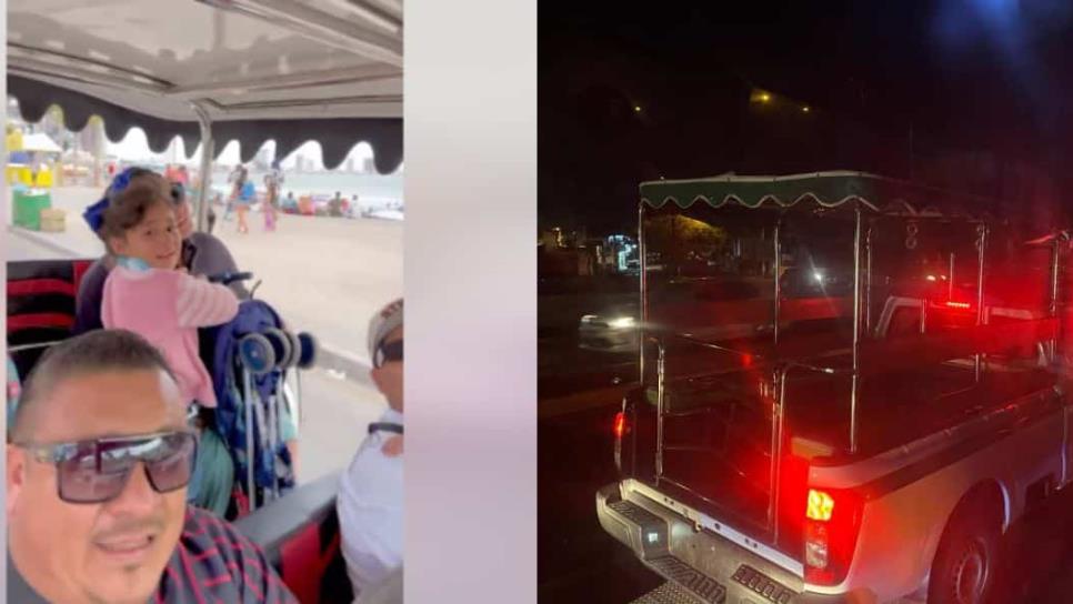 Familia de Jalisco viaja gratis en pulmonía al ser su primera vez en Mazatlán | VIDEO