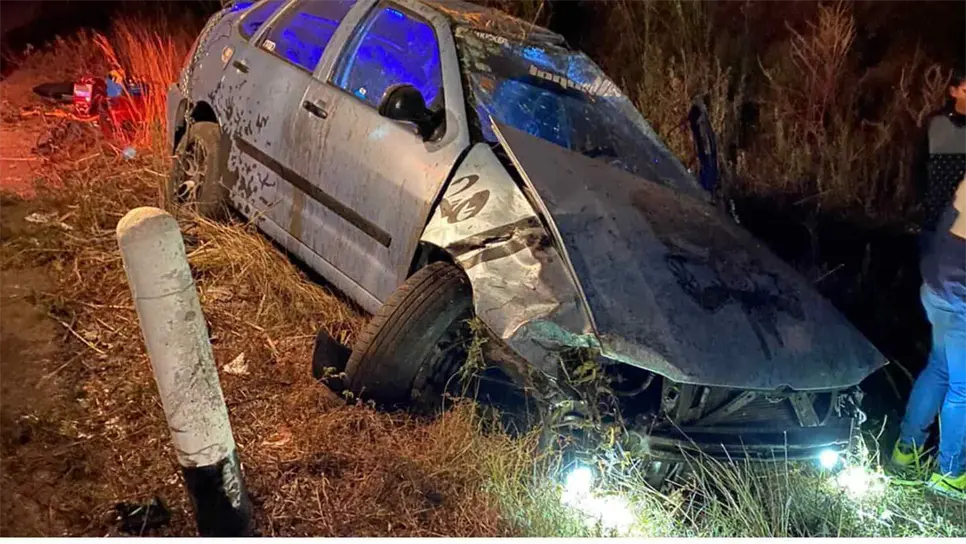 Pestañada causa accidente vial en la autopista Villa Unión-Tepic. | FOTO: Luz Noticias.
