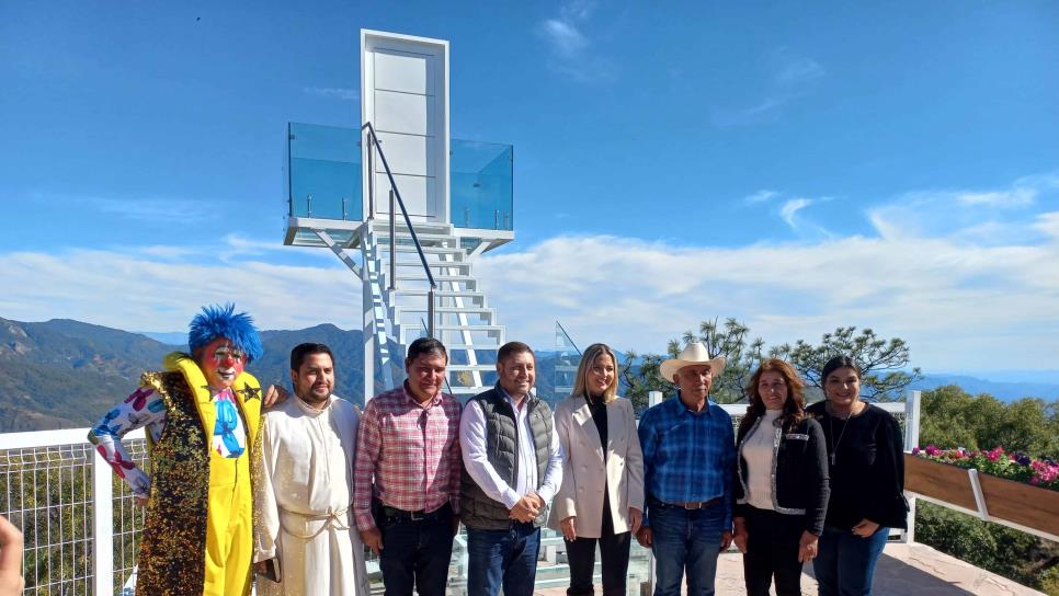 ¡Al son de la tambora!, inauguran La Puerta al Cielo en Surutato, Badiraguato