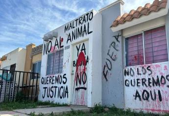 Familia señalada de «mataperros» en Los Mochis abandona el domicilio