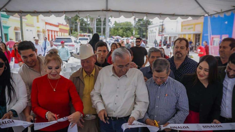 Rocha Moya inaugura obras en Angostura Rocha Moya inaugura obras en Angostura