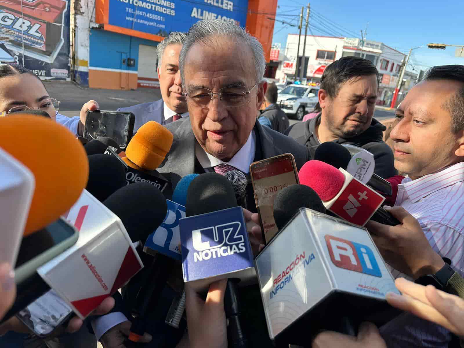 Gobernador de Sinaloa, Rubén Rocha Moya. | FOTO: Luz Noticias.