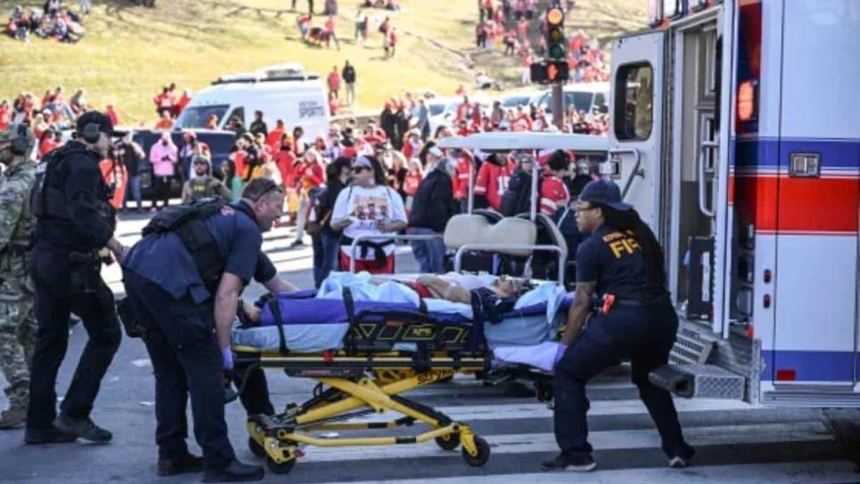 Balacera deja heridos durante el desfile de celebración de los Kansas City Chiefs