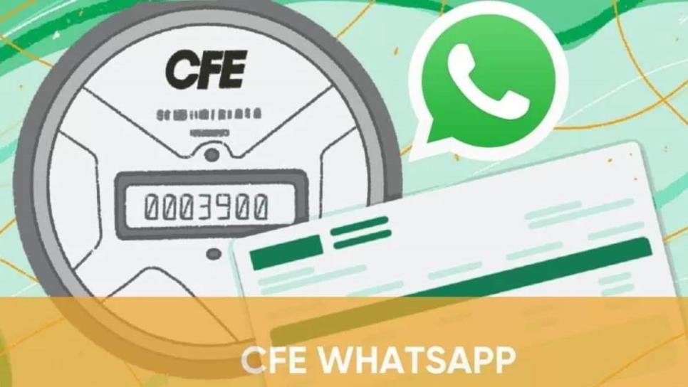 CFE: ¿Qué servicios ofrece por WhatsApp y cuál es el número?