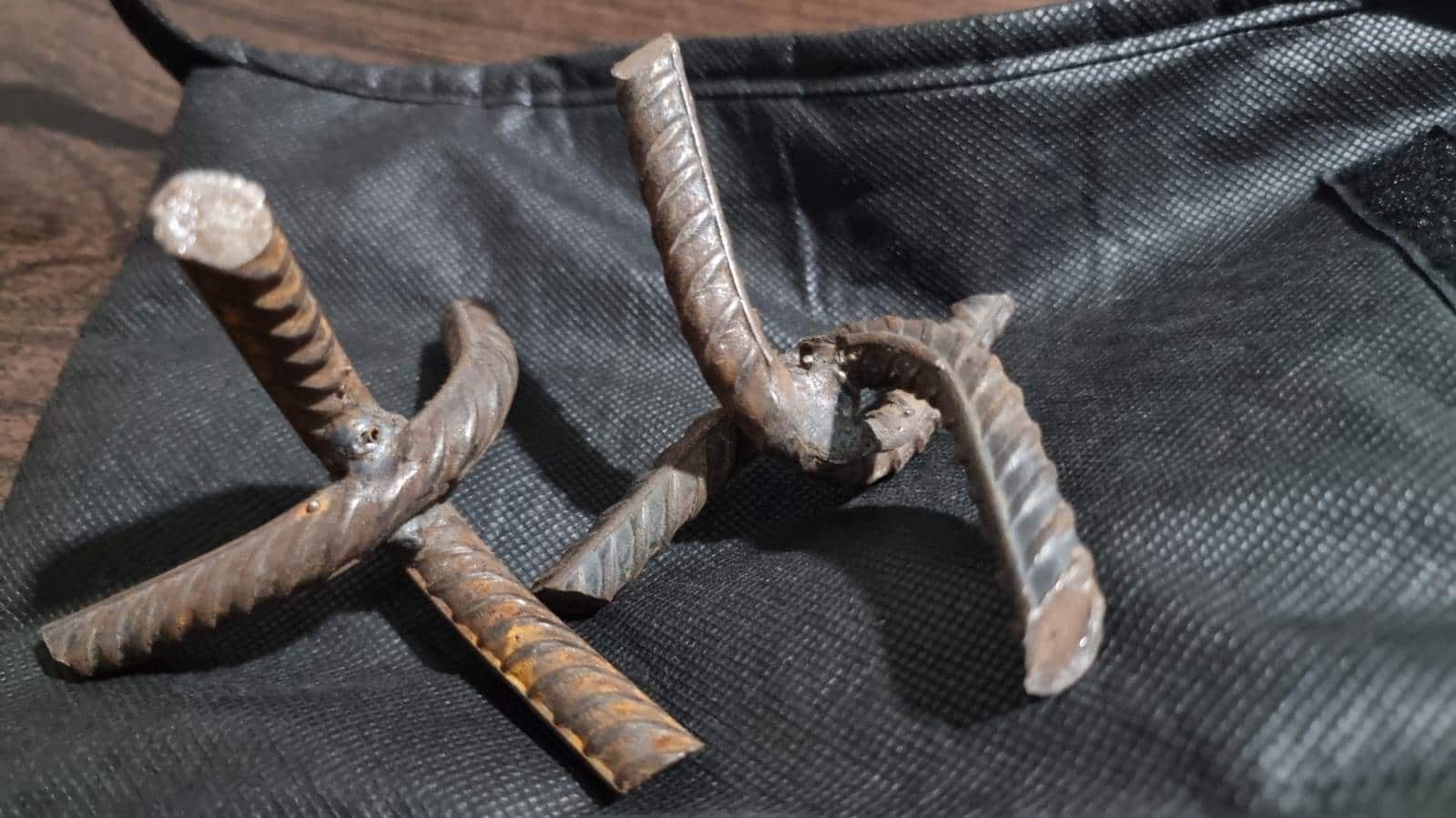 La zona sur es donde más arrojan ponchallantas. FOTO: Cortesía