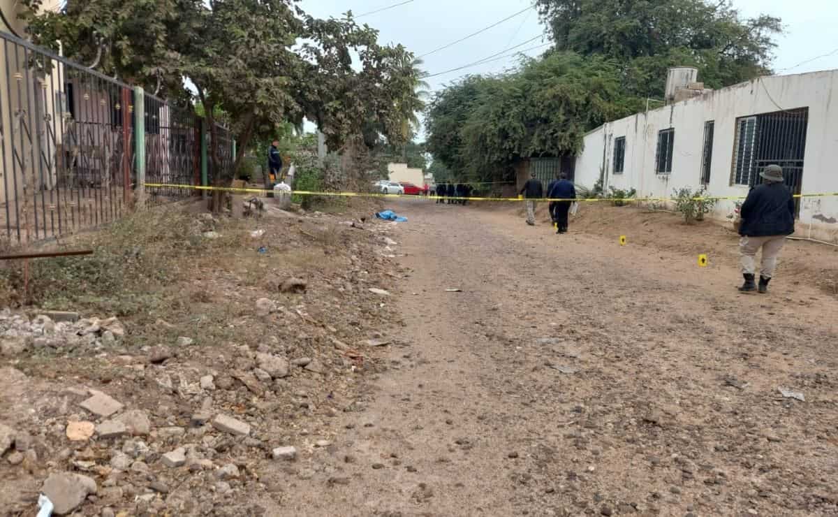 Localizan a hombre ejecutado cerca de la plazuela de San Pedro, Navolato