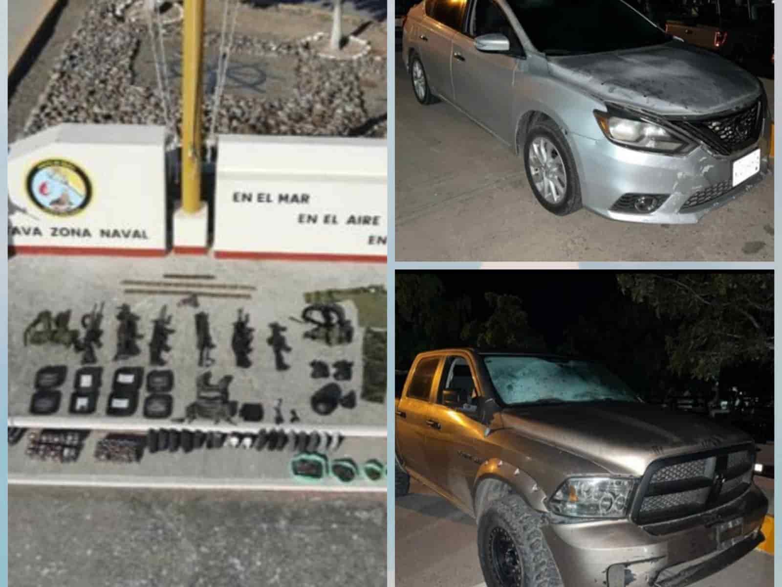 Marina da fuerte golpe a «Los Chapitos» en Angostura. | FOTO: Cortesía.