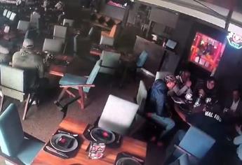 Así asesinan al empresario Óscar Vera en un restaurante de Aguascalientes | VIDEO