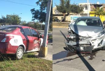 Carambola en Mazatlán deja daños materiales valuados en miles de pesos 