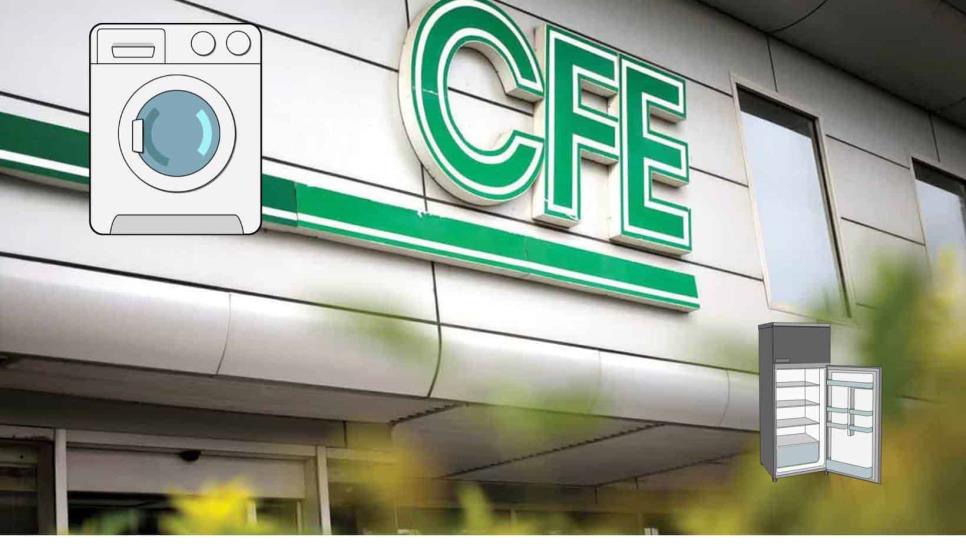 CFE: aquí el paso a paso para cambiar tu refri y lavadora CFE: aquí el paso a paso para cambiar tu refri y lavadora
