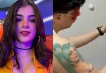 Mejores memes del encuentro de Karely Ruiz con un seguidor que se tatuó su rostro