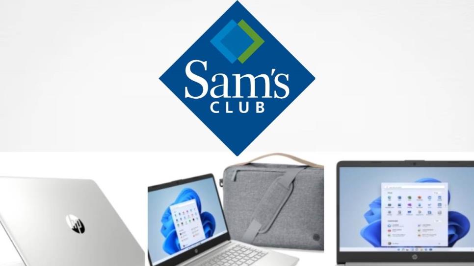 Sam’s Club remata combo Laptop HP; más de 6 mil pesos de descuento