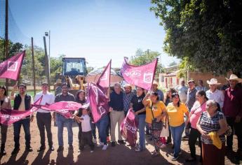 Alcalde de Culiacán inicia pavimentación de 4 calles con inversión de más de 10 millones de pesos