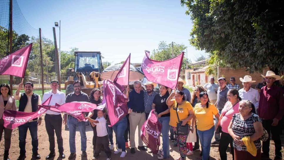 Alcalde de Culiacán inicia pavimentación de 4 calles con inversión de más de 10 millones de pesos