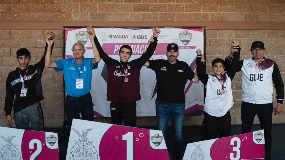 Culiacán domina el medallero estatal rumbo a Juegos Nacionales 