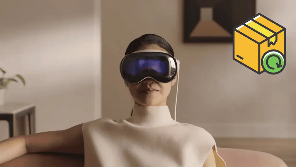 Entre los motivos por los que los usuarios regresan el Apple Vision Pro esta el poco uso que se le puede dar. FOTO: Apple.mx