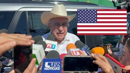 Rocha y Embajador de Estados Unidos tratan temas de comercialización y exportación agrícola de Sinaloa 