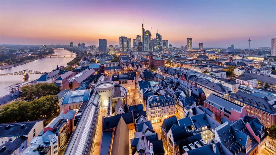 FOTO: Ciudad de Frankfurt.