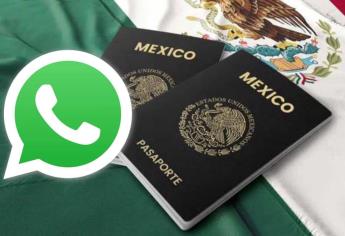 Pasaporte mexicano por WhatsApp; aquí el paso a paso para tramitarlo