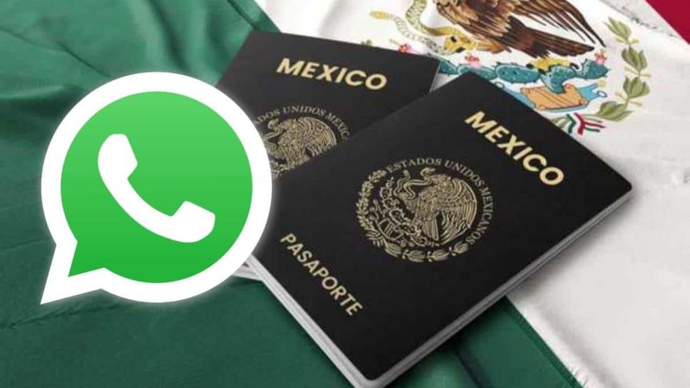 Pasaporte mexicano por WhatsApp; aquí el paso a paso para tramitarlo