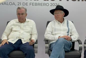 Ken Salazar le tiene confianza a Sinaloa: Rocha Moya