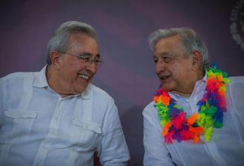«Rocha Moya es mi hermano y vamos a seguir apoyando a Sinaloa»: AMLO 