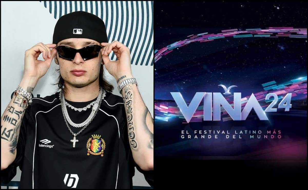 Peso Pluma cancela su presentación en Viña del Mar y revela los motivos 