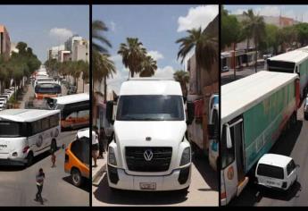 Estos serían los camiones urbanos de Culiacán en el año 2050, según la Inteligencia Artificial | FOTOS