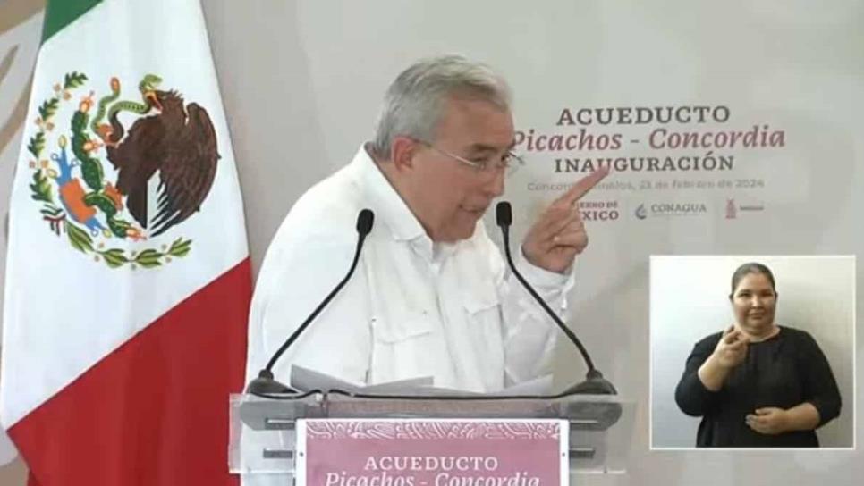 Andrés Manuel es el mejor Presidente que ha tenido México: Rocha Moya 