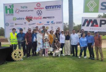 Inauguran el cuarto Torneo de Golf con causa del Club Rotario 2024 en Los Mochis