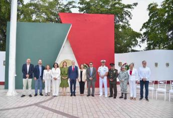 Conmemora Ahome 84 aniversario de la Bandera Nacional con acto cívico y desfile