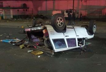 Choque en Culiacán deja un hombre herido y daños por varios miles de pesos