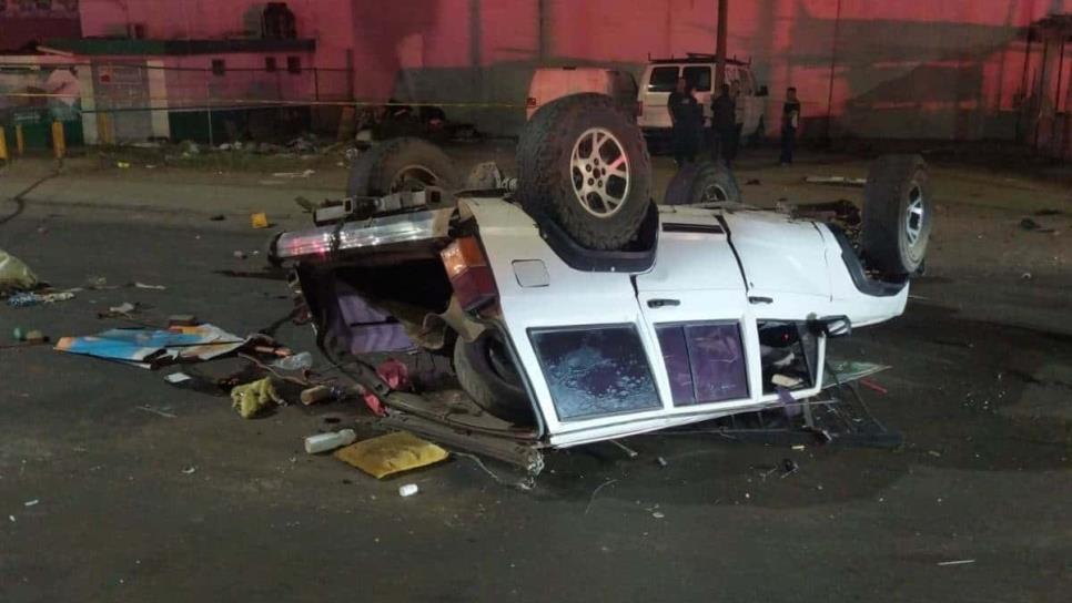 Choque en Culiacán deja un hombre herido y daños por varios miles de pesos
