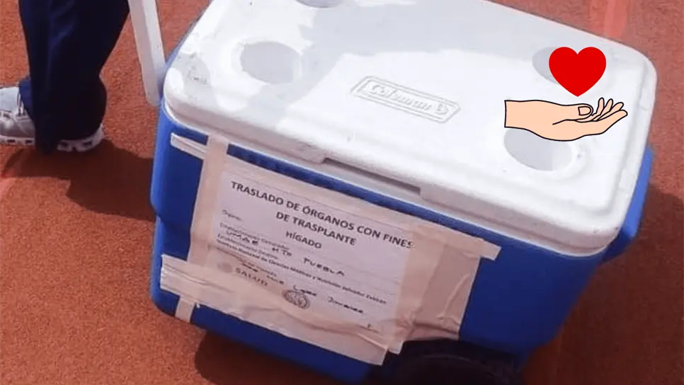 El personal médico se encarga de resguardar y trasladar los órganos o tejidos hacía el hospital donde se encuentre el receptor. FOTO: Instagram/ Cenatra.