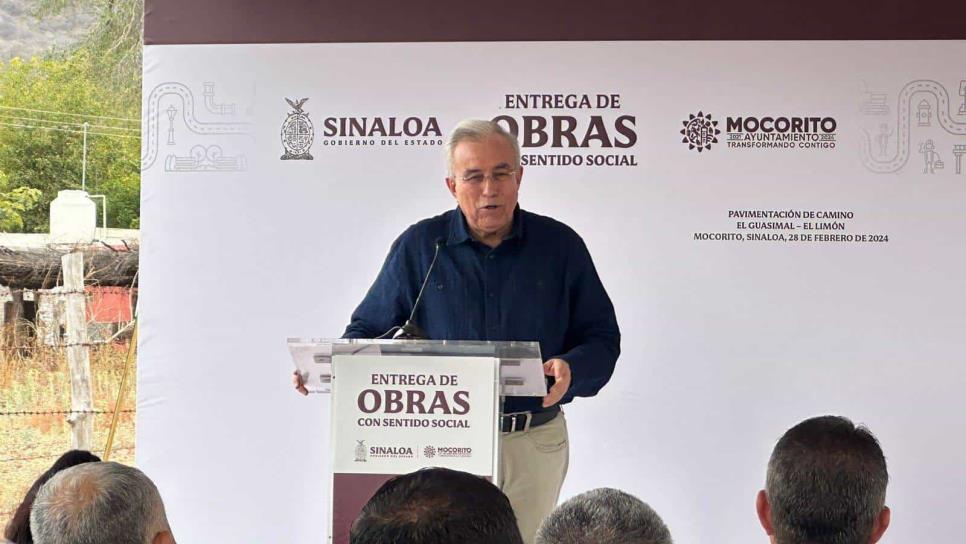 El Gobierno de Sinaloa no brindará servicio de seguridad a candidatos en campañas